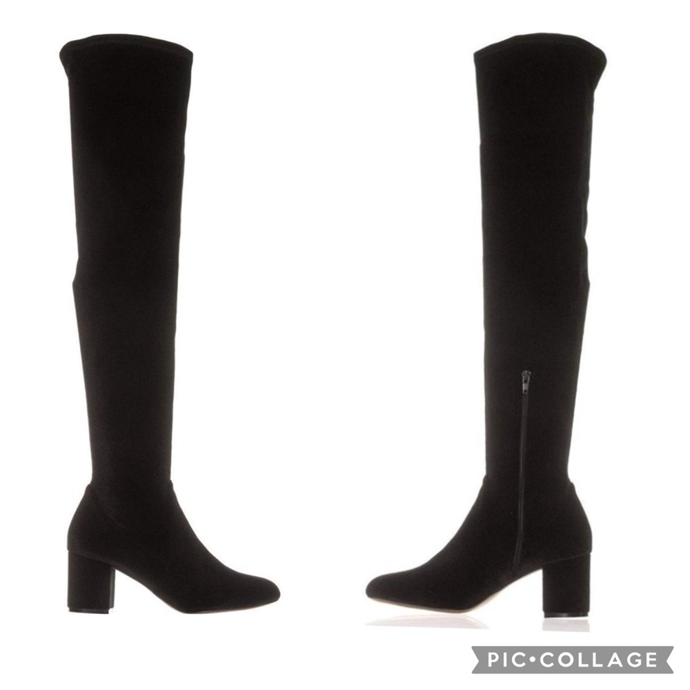 Elegant Black Over-the-Knee Boots I.N.C. New In Box
